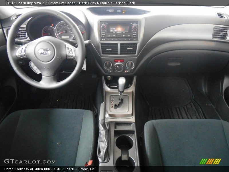 Dark Gray Metallic / Carbon Black 2011 Subaru Impreza 2.5i Premium Sedan