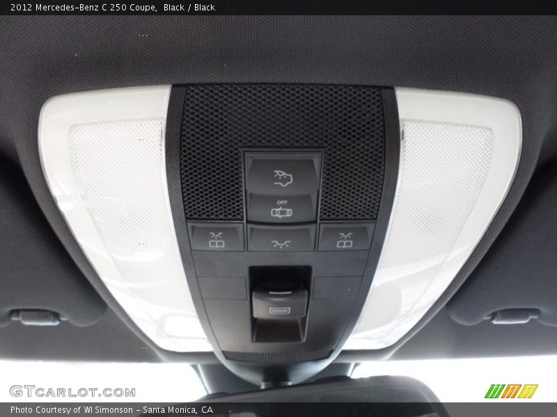 Black / Black 2012 Mercedes-Benz C 250 Coupe