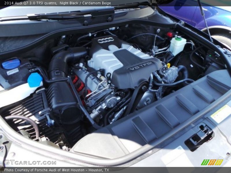 Night Black / Cardamom Beige 2014 Audi Q7 3.0 TFSI quattro