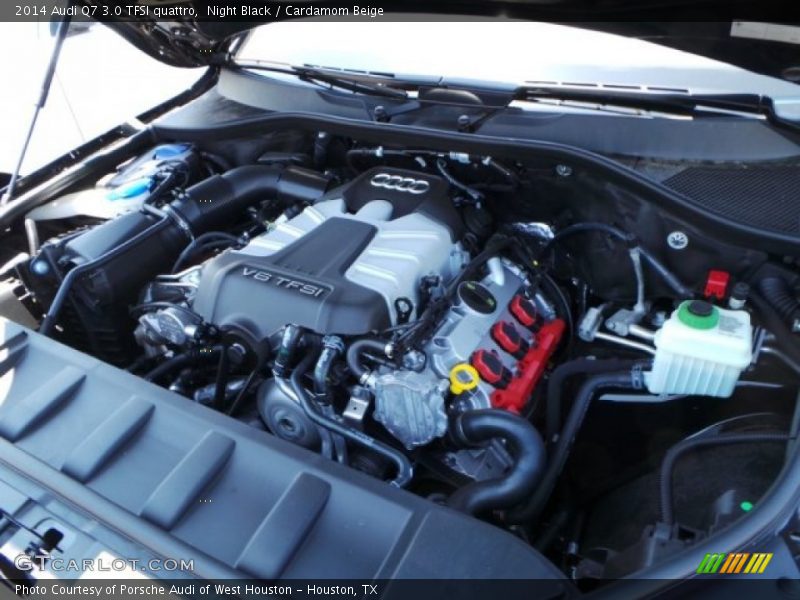 Night Black / Cardamom Beige 2014 Audi Q7 3.0 TFSI quattro