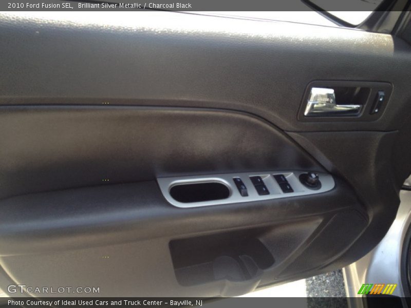 Brilliant Silver Metallic / Charcoal Black 2010 Ford Fusion SEL