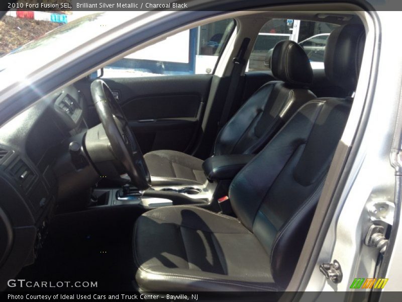 Brilliant Silver Metallic / Charcoal Black 2010 Ford Fusion SEL