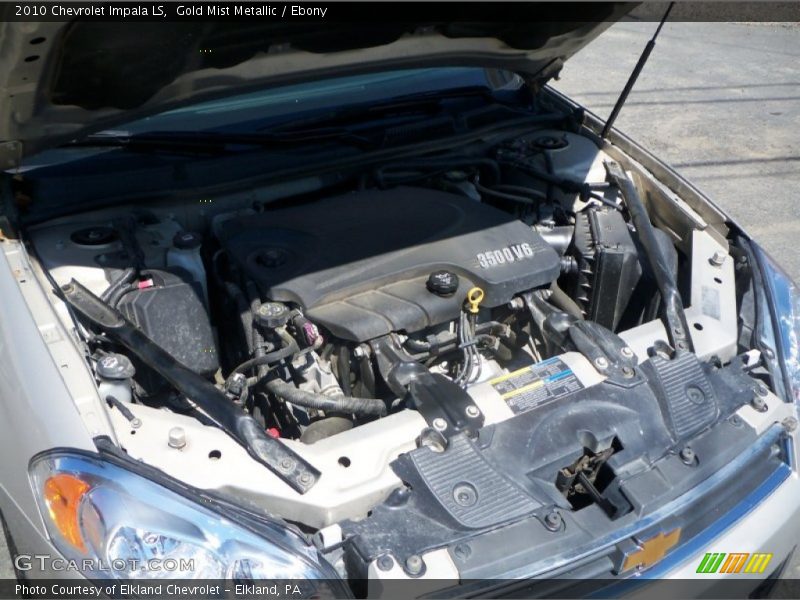 Gold Mist Metallic / Ebony 2010 Chevrolet Impala LS