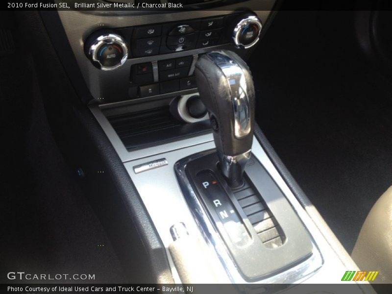 Brilliant Silver Metallic / Charcoal Black 2010 Ford Fusion SEL