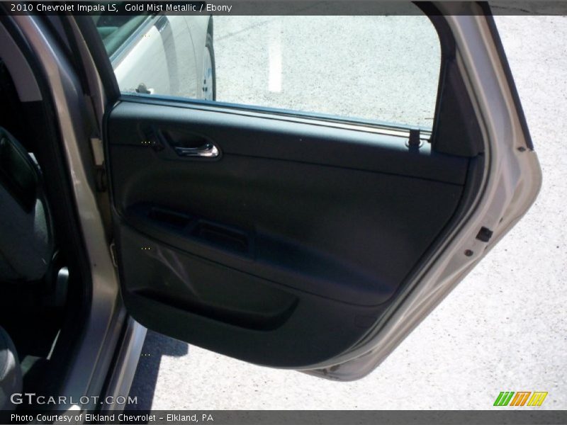 Gold Mist Metallic / Ebony 2010 Chevrolet Impala LS