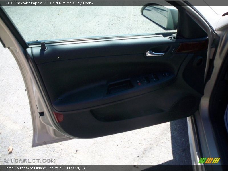 Gold Mist Metallic / Ebony 2010 Chevrolet Impala LS