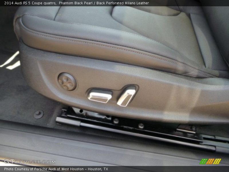 Phantom Black Pearl / Black Perforated Milano Leather 2014 Audi RS 5 Coupe quattro