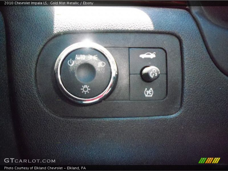 Gold Mist Metallic / Ebony 2010 Chevrolet Impala LS