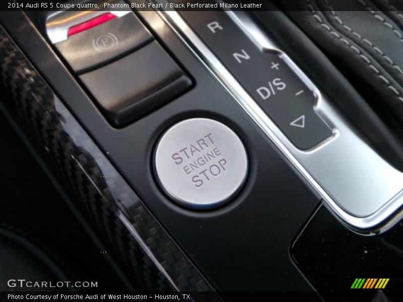 Phantom Black Pearl / Black Perforated Milano Leather 2014 Audi RS 5 Coupe quattro