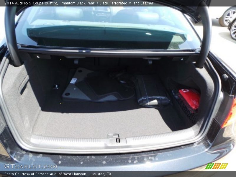 Phantom Black Pearl / Black Perforated Milano Leather 2014 Audi RS 5 Coupe quattro