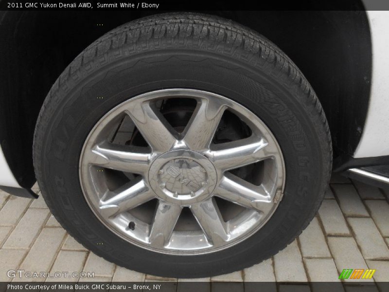 Summit White / Ebony 2011 GMC Yukon Denali AWD
