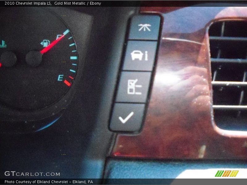 Gold Mist Metallic / Ebony 2010 Chevrolet Impala LS