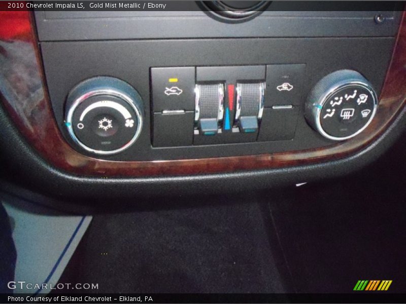 Gold Mist Metallic / Ebony 2010 Chevrolet Impala LS