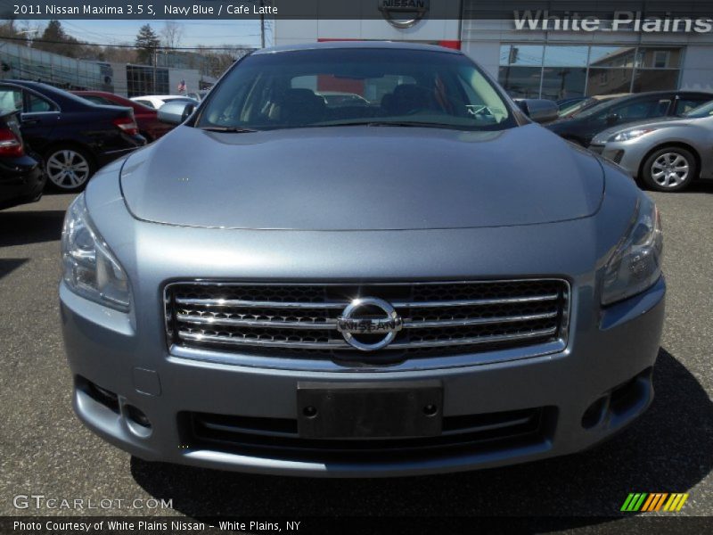 Navy Blue / Cafe Latte 2011 Nissan Maxima 3.5 S