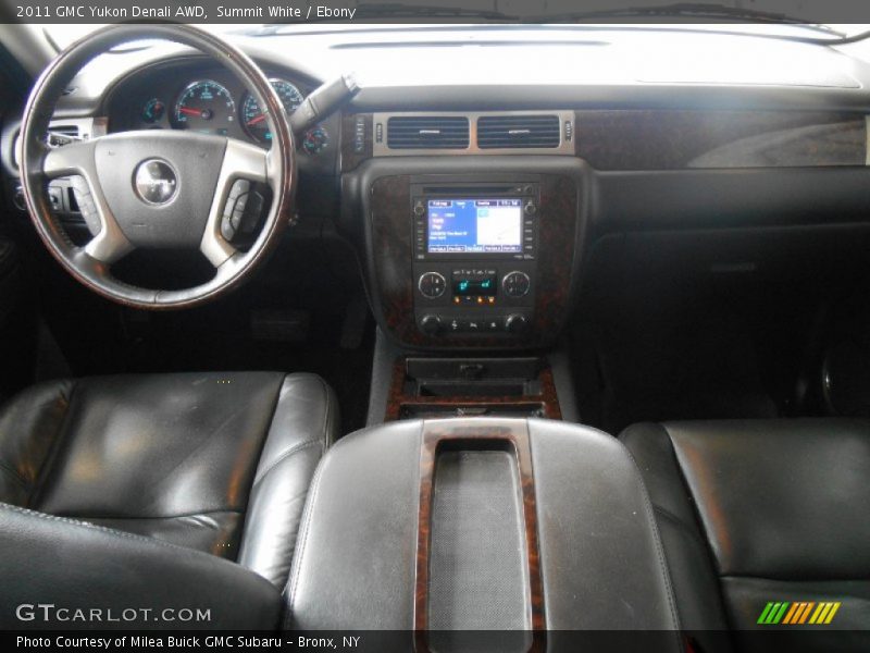 Summit White / Ebony 2011 GMC Yukon Denali AWD