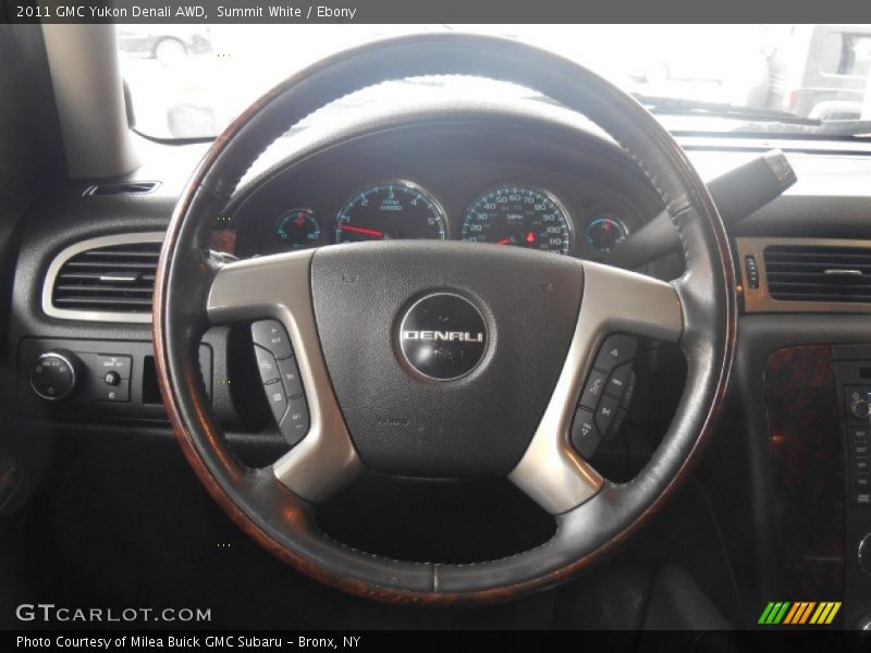 Summit White / Ebony 2011 GMC Yukon Denali AWD