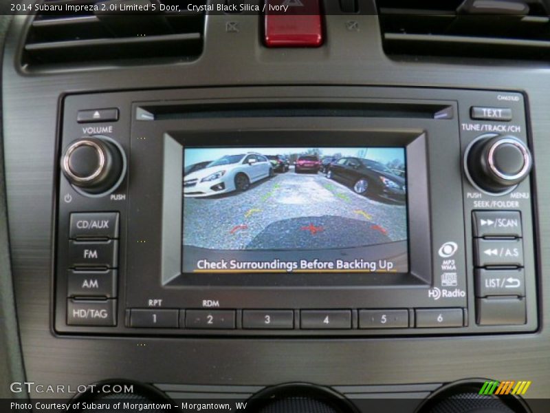 Crystal Black Silica / Ivory 2014 Subaru Impreza 2.0i Limited 5 Door