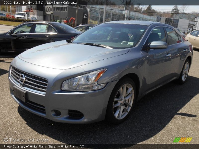 Navy Blue / Cafe Latte 2011 Nissan Maxima 3.5 S