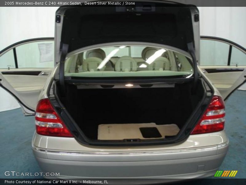 Desert Silver Metallic / Stone 2005 Mercedes-Benz C 240 4Matic Sedan
