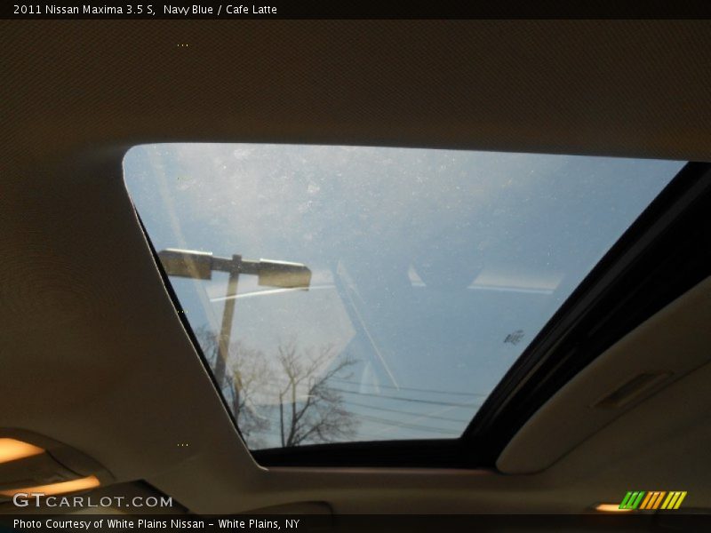 Navy Blue / Cafe Latte 2011 Nissan Maxima 3.5 S