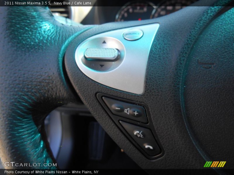 Navy Blue / Cafe Latte 2011 Nissan Maxima 3.5 S
