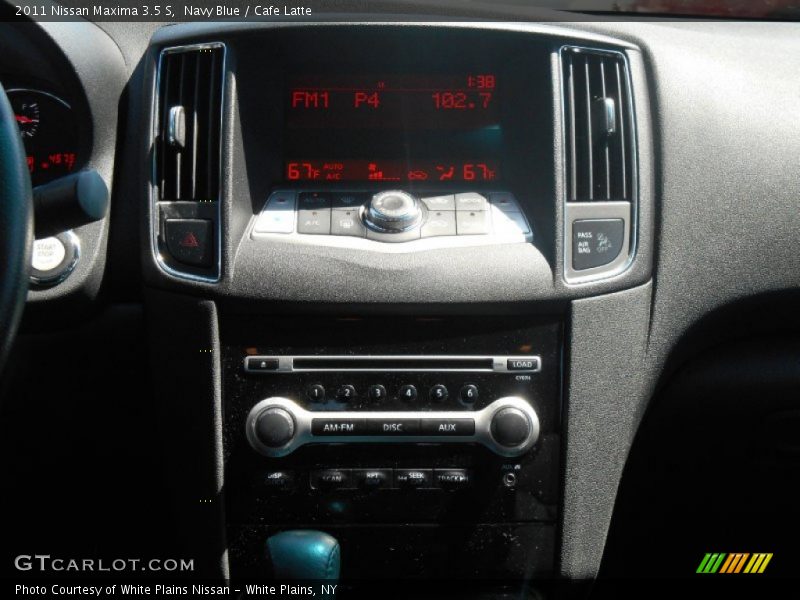 Navy Blue / Cafe Latte 2011 Nissan Maxima 3.5 S
