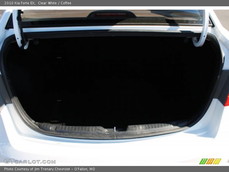 Clear White / Coffee 2010 Kia Forte EX