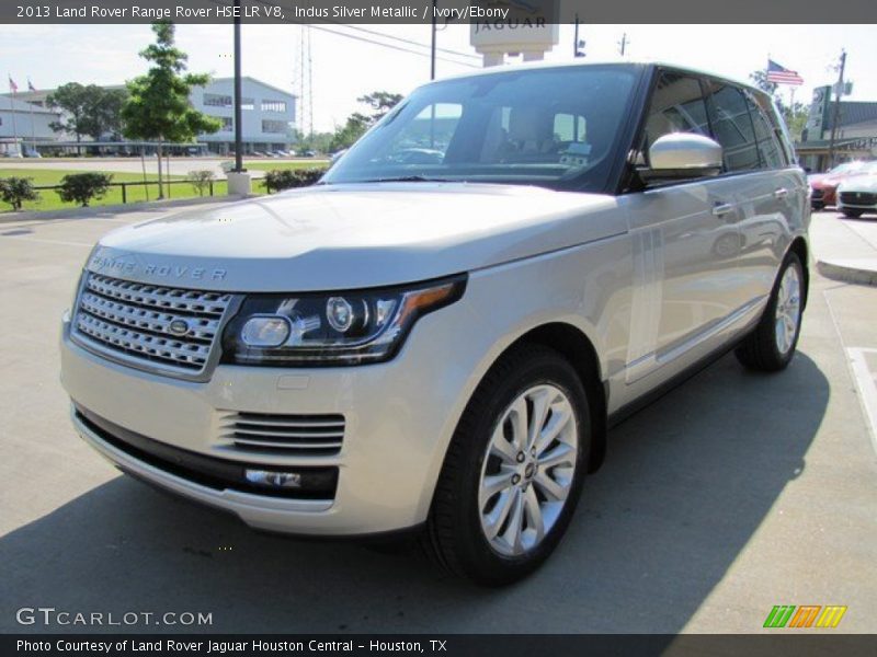 Indus Silver Metallic / Ivory/Ebony 2013 Land Rover Range Rover HSE LR V8