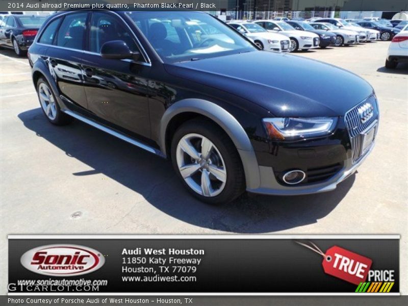 Phantom Black Pearl / Black 2014 Audi allroad Premium plus quattro
