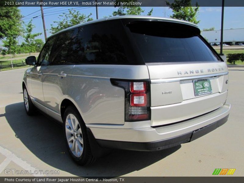 Indus Silver Metallic / Ivory/Ebony 2013 Land Rover Range Rover HSE LR V8