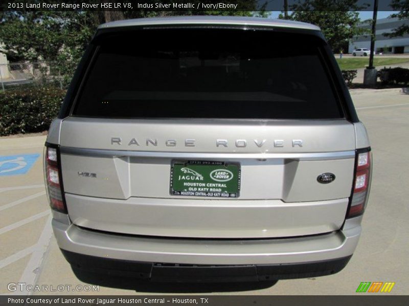 Indus Silver Metallic / Ivory/Ebony 2013 Land Rover Range Rover HSE LR V8