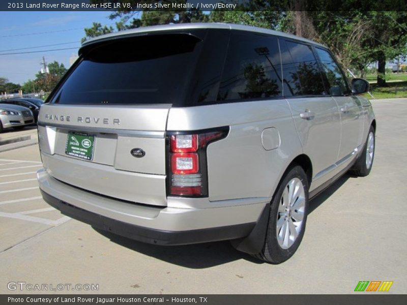 Indus Silver Metallic / Ivory/Ebony 2013 Land Rover Range Rover HSE LR V8