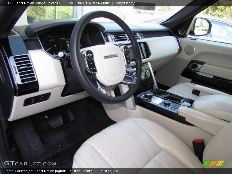Ivory/Ebony Interior - 2013 Range Rover HSE LR V8 