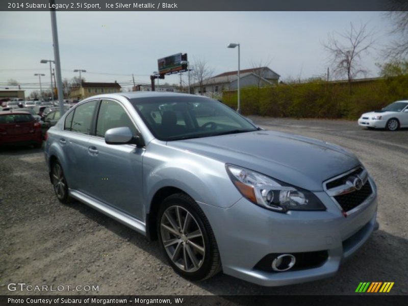 Ice Silver Metallic / Black 2014 Subaru Legacy 2.5i Sport