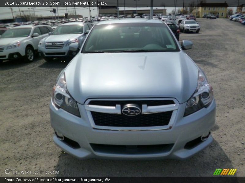 Ice Silver Metallic / Black 2014 Subaru Legacy 2.5i Sport
