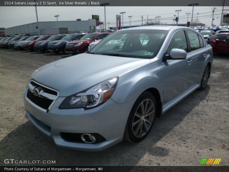 Ice Silver Metallic / Black 2014 Subaru Legacy 2.5i Sport