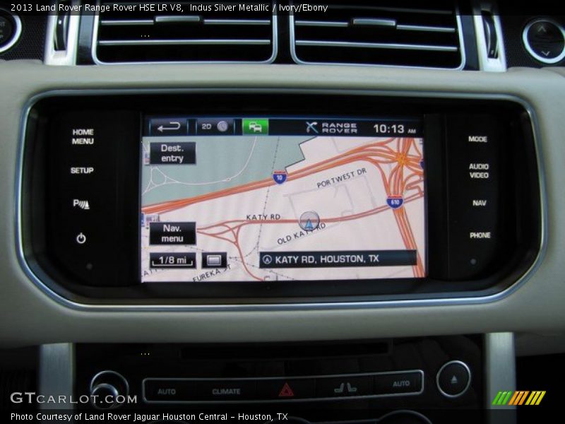 Navigation of 2013 Range Rover HSE LR V8