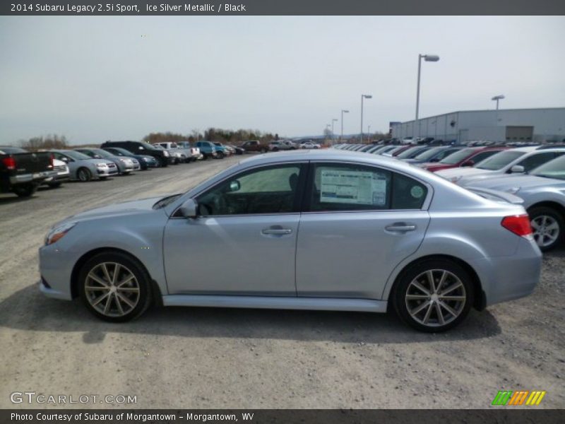 Ice Silver Metallic / Black 2014 Subaru Legacy 2.5i Sport