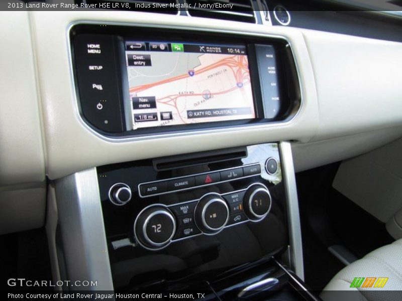 Controls of 2013 Range Rover HSE LR V8