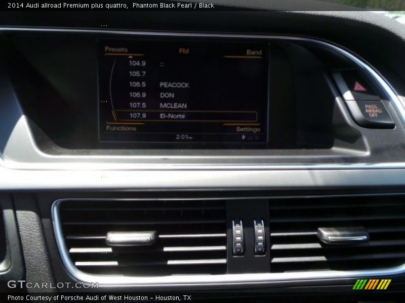 Phantom Black Pearl / Black 2014 Audi allroad Premium plus quattro