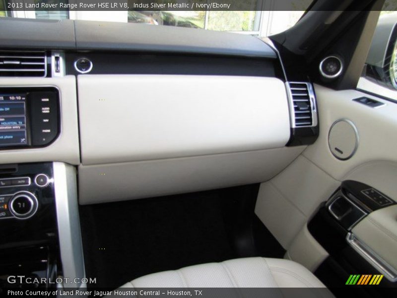 Indus Silver Metallic / Ivory/Ebony 2013 Land Rover Range Rover HSE LR V8