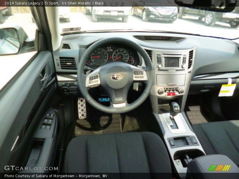 Ice Silver Metallic / Black 2014 Subaru Legacy 2.5i Sport