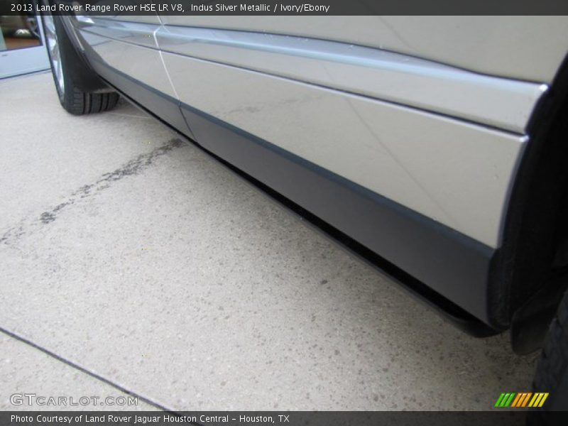 Indus Silver Metallic / Ivory/Ebony 2013 Land Rover Range Rover HSE LR V8