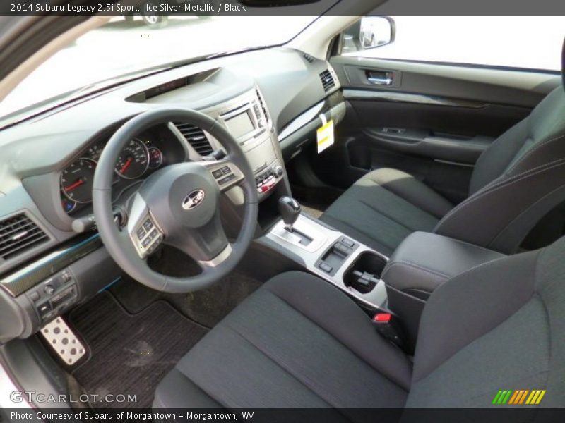 Ice Silver Metallic / Black 2014 Subaru Legacy 2.5i Sport