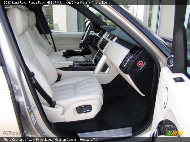 Indus Silver Metallic / Ivory/Ebony 2013 Land Rover Range Rover HSE LR V8