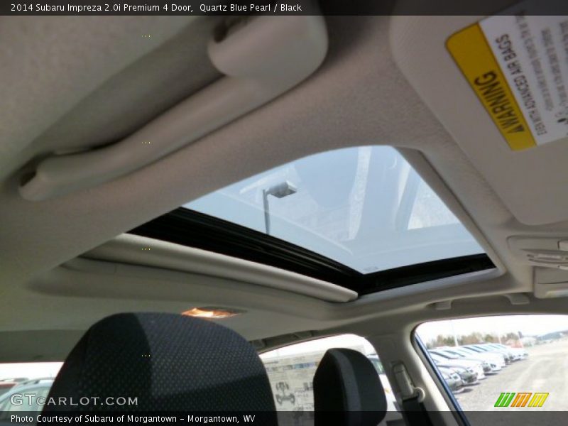 Quartz Blue Pearl / Black 2014 Subaru Impreza 2.0i Premium 4 Door