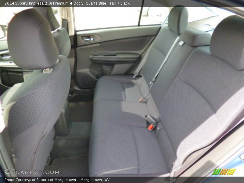 Quartz Blue Pearl / Black 2014 Subaru Impreza 2.0i Premium 4 Door