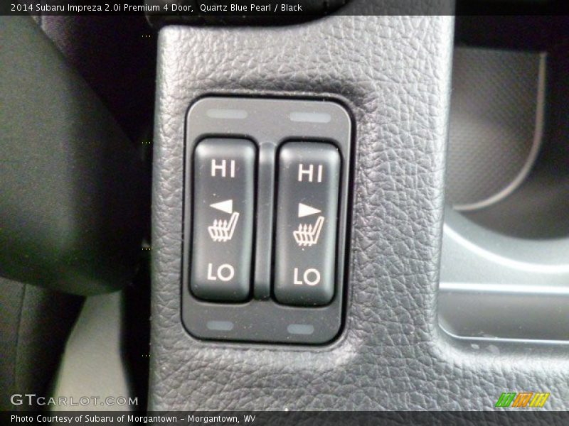 Quartz Blue Pearl / Black 2014 Subaru Impreza 2.0i Premium 4 Door
