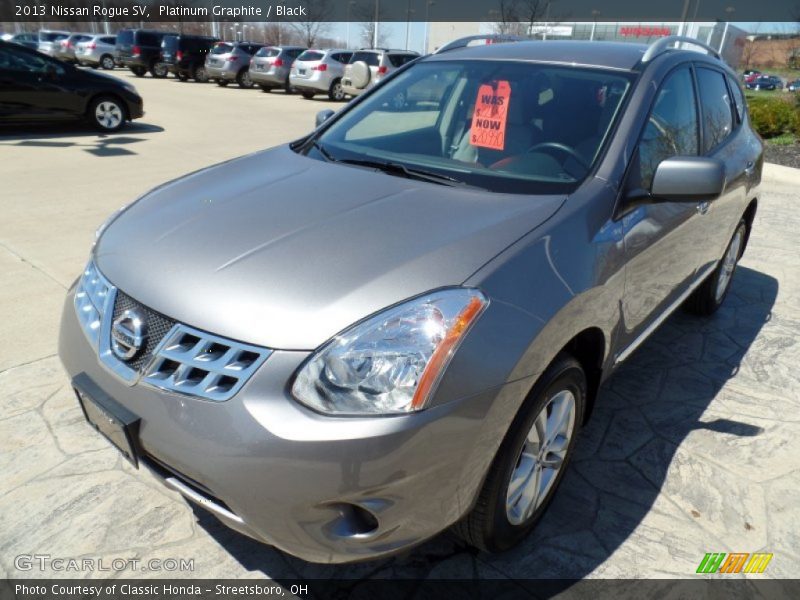 Platinum Graphite / Black 2013 Nissan Rogue SV