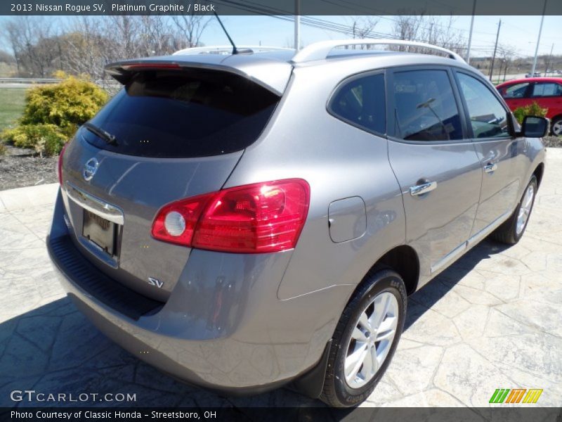 Platinum Graphite / Black 2013 Nissan Rogue SV